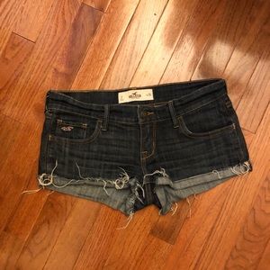 Holister denim shorts